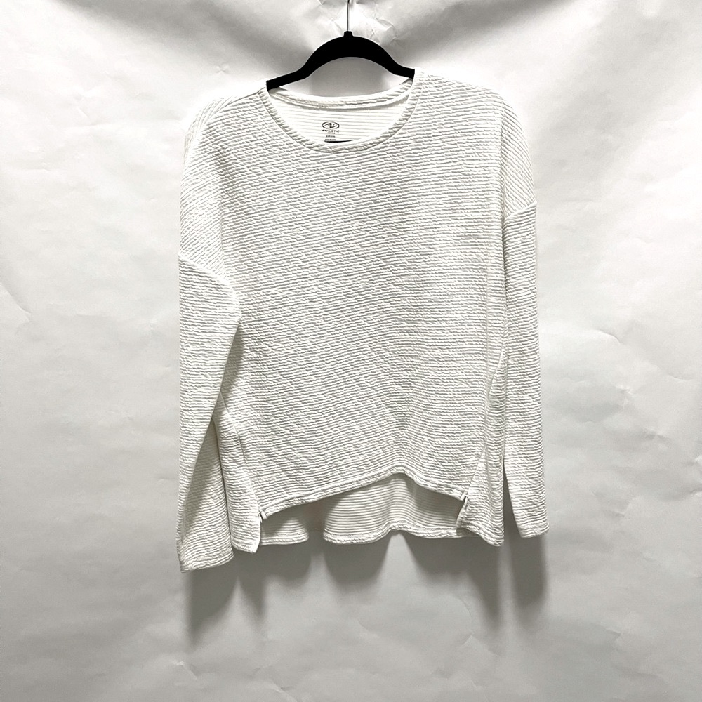 Womens white oversized sweater